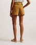 SELDA-Trousers-SELDA will be your summer staple. With its comfortable cotton blend, these casual denim shorts will flatter with their high waist, matching belt, and large pockets. They're the perfect blend of retro and modern. Denim shorts High waisted Belt with D-ring fastening Cotton blend Large front patch pockets Button and zip fly fastening Belt loops Stephanie is 5'8.5" / 1.74m and wears Brown in a Ted size 1- Ted Baker Romania